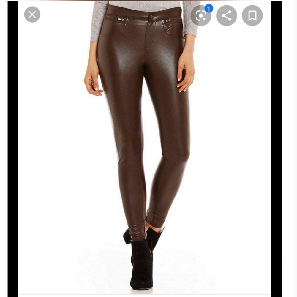 Hue leatherette leggings